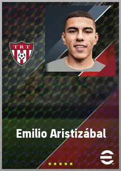 Emilio Aristizábal eFootball 2026 player card, 67 OVR CF
