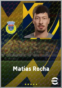 Matías Rocha eFootball 2026 player card, 68 OVR CB