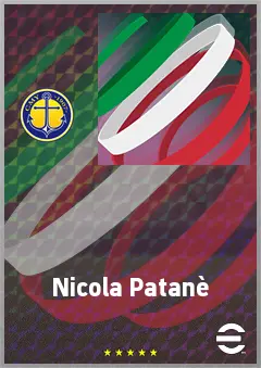 Nicola Patanè eFootball 2026 player card, 64 OVR RMF