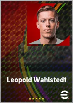 Leopold Wahlstedt eFootball 2026 player card, 69 OVR GK