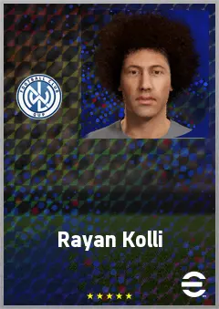 Rayan Kolli eFootball 2026 player card, 67 OVR CF