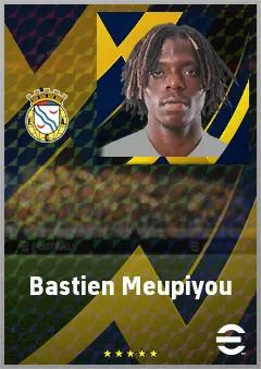 Bastien Meupiyou eFootball 2026 player card, 69 OVR CB