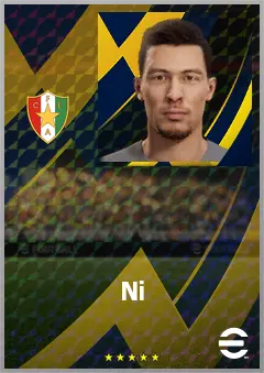 Ni eFootball 2026 player card, 64 OVR CB