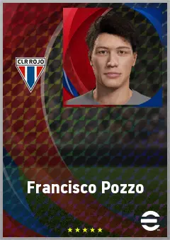 Francisco Pozzo eFootball 2026 player card, 67 OVR CF
