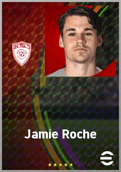Jamie Roche eFootball 2026 player card, 68 OVR DMF