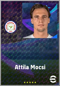 Attila Mocsi eFootball 2026 player card, 69 OVR CB