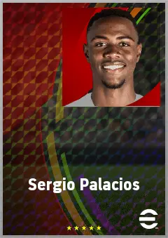 Sergio Palacios eFootball 2026 player card, 70 OVR CB