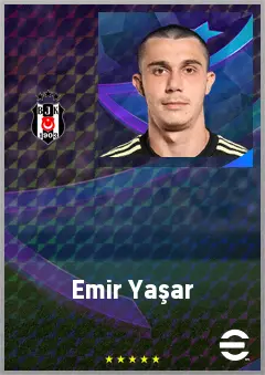 Emir Yaşar eFootball 2026 player card, 61 OVR GK