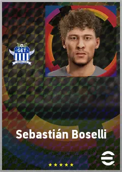 Sebastián Boselli eFootball 2026 player card, 73 OVR CB