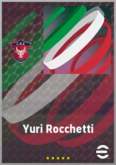Yuri Rocchetti eFootball 2026 player card, 67 OVR LB