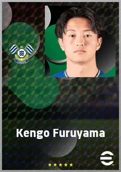 Furuyama Kengo eFootball 2026 player card, 63 OVR CF