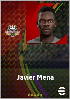 Javier Mena eFootball 2026 player card, 67 OVR LB