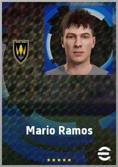 Mario Ramos eFootball 2026 player card, 64 OVR GK