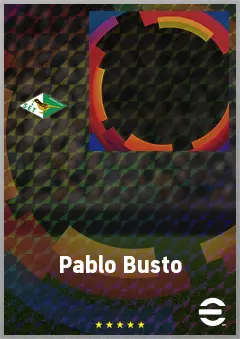 Pablo Busto eFootball 2026 player card, 67 OVR RB