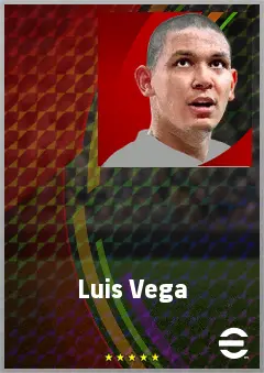 Luis Vega eFootball 2026 player card, 68 OVR CB