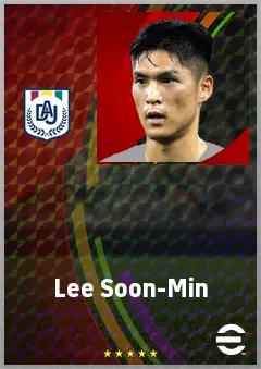Lee Soon-Min eFootball 2026 player card, 69 OVR CMF