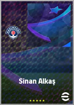 Sinan Alkaş eFootball 2026 player card, 61 OVR CF