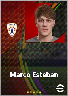 Marco Esteban eFootball 2026 player card, 64 OVR CB