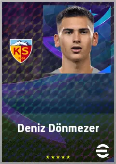 Deniz Dönmezer eFootball 2026 player card, 65 OVR GK