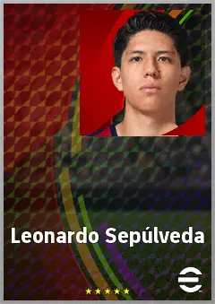 Leonardo Sepúlveda eFootball 2026 player card, 68 OVR LB