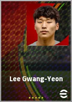 Lee Gwang-Yeon eFootball 2026 player card, 67 OVR GK