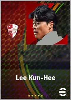 Lee Kun-Hee eFootball 2026 player card, 67 OVR CF