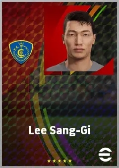 Lee Sang-Gi eFootball 2026 player card, 64 OVR RB