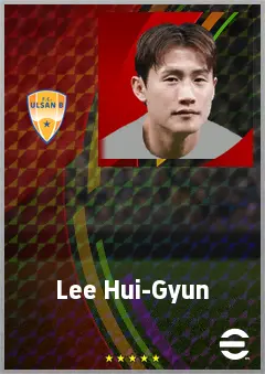 Lee Hui-Gyun eFootball 2026 player card, 67 OVR SS