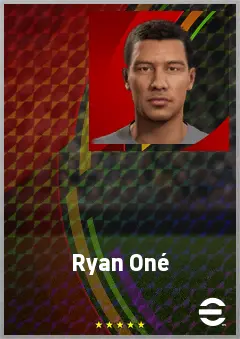 Ryan Oné eFootball 2026 player card, 68 OVR CF