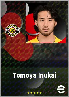 Inukai Tomoya eFootball 2026 player card, 69 OVR CB