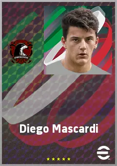 Diego Mascardi eFootball 2026 player card, 65 OVR GK