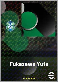 Fukazawa Yuta eFootball 2026 player card, 67 OVR DMF