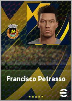 Francisco Petrasso eFootball 2026 player card, 68 OVR CB