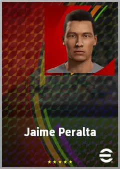 Jaime Peralta eFootball 2026 player card, 68 OVR CF