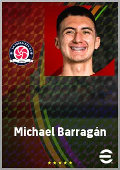 Michael Barragán eFootball 2026 player card, 65 OVR GK