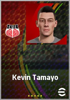 Kevin Tamayo eFootball 2026 player card, 69 OVR LB