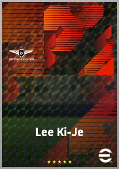 Lee Ki-Je eFootball 2026 player card, 72 OVR LB