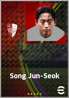 Song Jun-Seok eFootball 2026 player card, 67 OVR LB