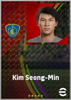 Kim Seong-Min eFootball 2026 player card, 66 OVR RB