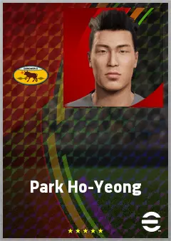 Park Ho-Yeong eFootball 2026 player card, 64 OVR CB