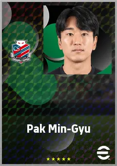 Pak Min-Gyu eFootball 2026 player card, 68 OVR LB