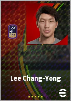 Lee Chang-Yong eFootball 2026 player card, 66 OVR CB