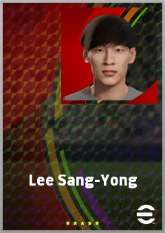 Lee Sang-Yong eFootball 2026 player card, 63 OVR CB