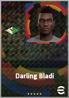 Darling Bladi eFootball 2026 player card, 64 OVR LB