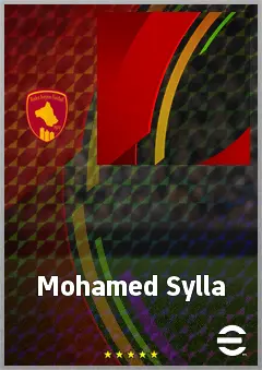 Mohamed Sylla eFootball 2026 player card, 62 OVR CB