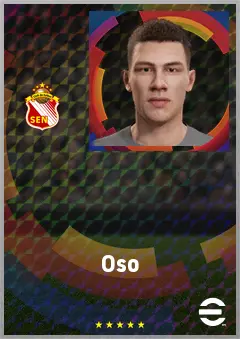 Oso eFootball 2026 player card, 65 OVR LMF