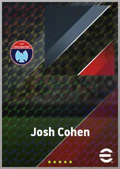 Josh Cohen eFootball 2026 player card, 71 OVR GK
