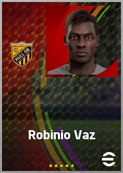 Robinio Vaz eFootball 2026 player card, 70 OVR CF
