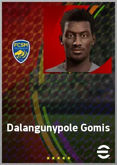 Dalangunypole Gomis eFootball 2026 player card, 64 OVR LB