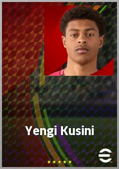 Yengi Kusini eFootball 2026 player card, 68 OVR CF